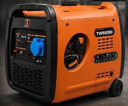 موتور برق 5 کیلو وات اینورتری تیوان مدل TV5500i سه گانه سوز